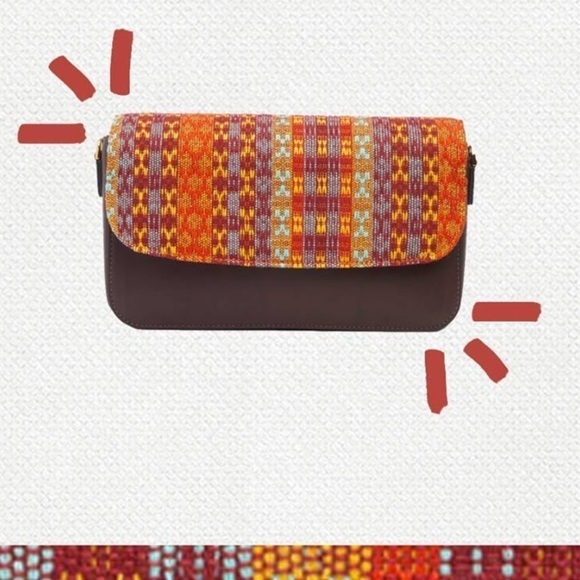 NWOT Elefante & Boa - Colorful Patterned Clutch Bag - Picture 1 of 7